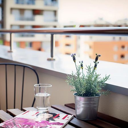 A Blok-Apartment The One Beograd Bagian luar foto