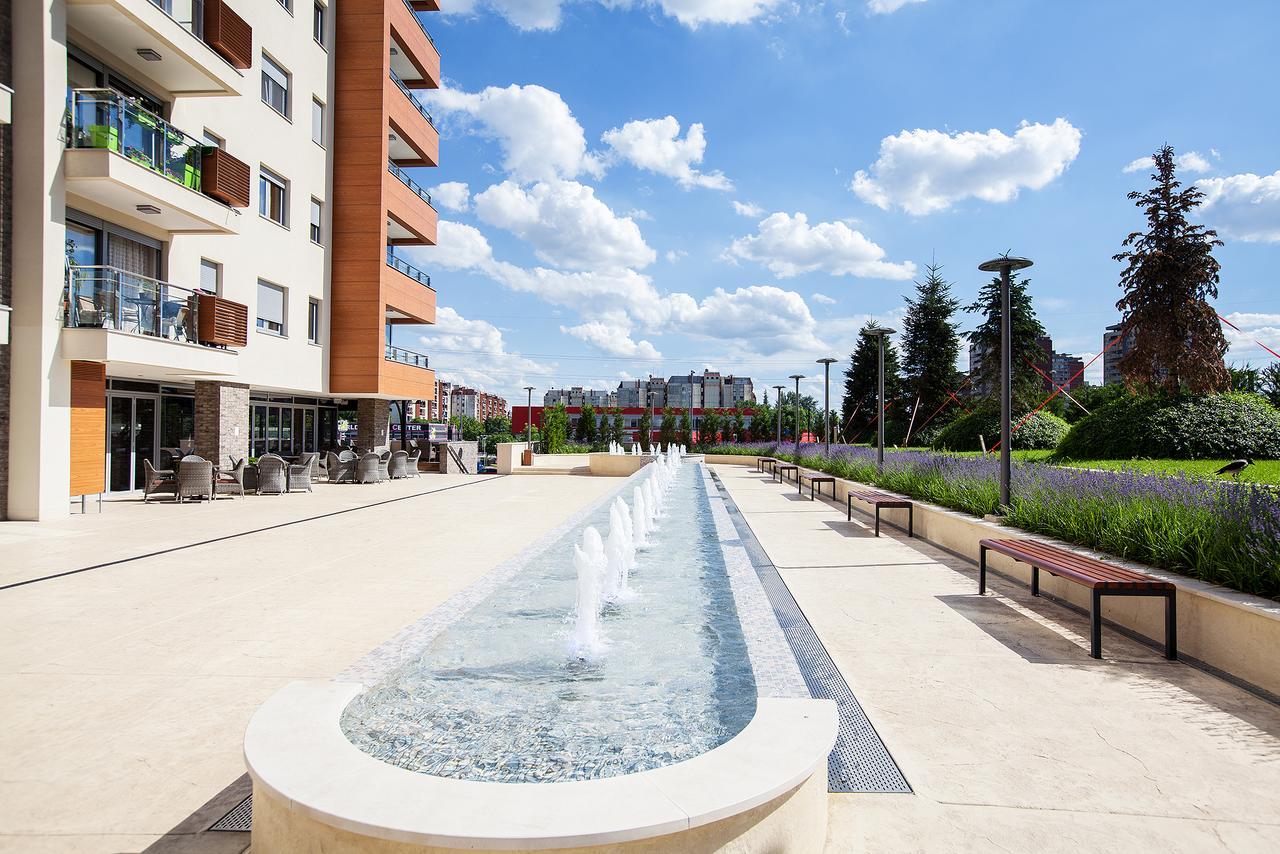 A Blok-Apartment The One Beograd Bagian luar foto