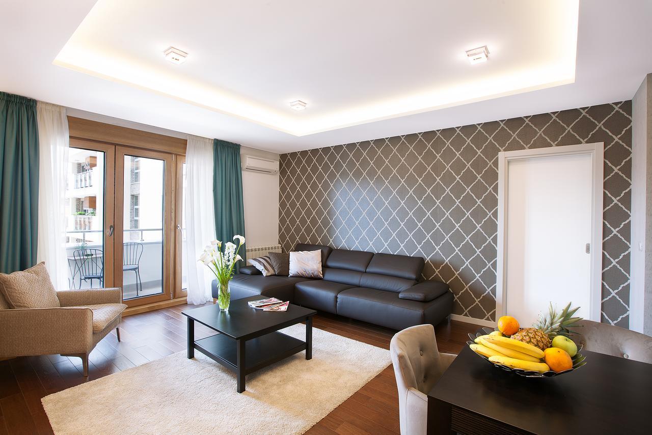 A Blok-Apartment The One Beograd Bagian luar foto