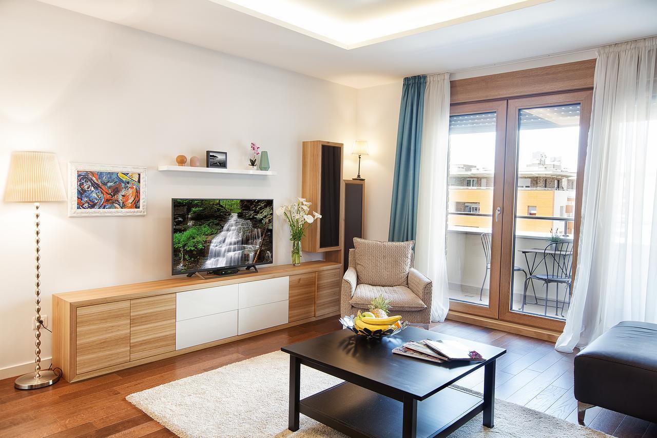 A Blok-Apartment The One Beograd Bagian luar foto